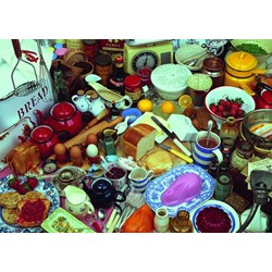 Ravensburger (19583) - "Cooking up a Feast" - 1000 piezas