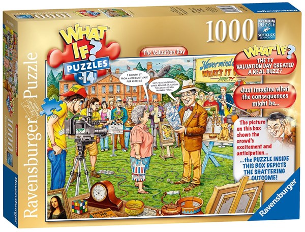Ravensburger (19585) - "What If ? Puzzle #14 - The Valuation Day" - 1000 piezas