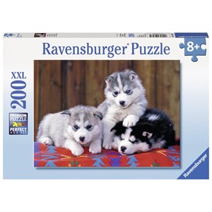 Ravensburger (12823) - "Huskies" - 200 piezas