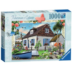 Ravensburger (19219) - "Fisherman's Cottage" - 1000 piezas