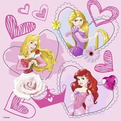 Ravensburger (07008) - "Disney Princess" - 25 36 49 piezas