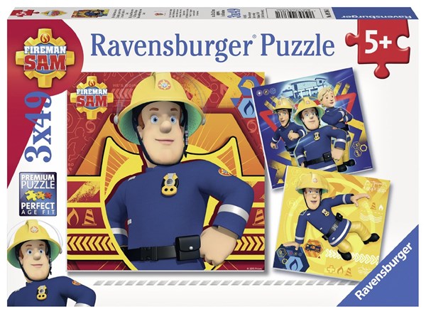 Ravensburger (09386) - "Fireman Sam" - 49 piezas