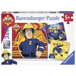 Ravensburger (09386) - "Fireman Sam" - 49 piezas