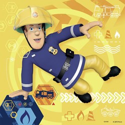Ravensburger (09386) - "Fireman Sam" - 49 piezas