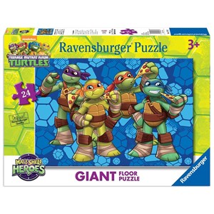 Ravensburger (05470) - "Ninja Turtles" - 24 piezas