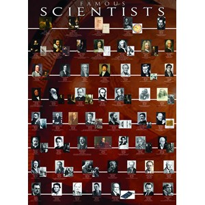Eurographics (6000-2000) - "Famous Scientists" - 1000 piezas
