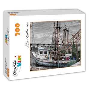 Grafika Kids (00565) - "Fishing Boat" - 300 piezas