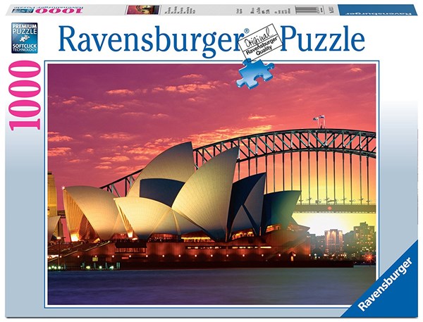 Ravensburger (19211) - "Sydney, The Opera and Harbour Bridge" - 1000 piezas