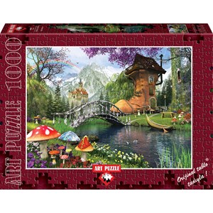 Art Puzzle (4467) - Dominic Davison: "The Old Shoe House" - 1000 piezas
