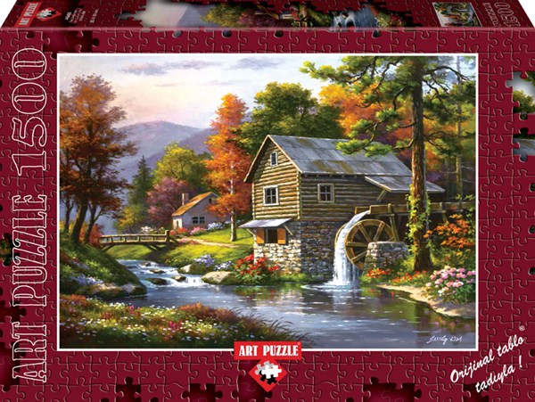 Art Puzzle (4640) - Dominic Davison: "Old Sutter's Mill" - 1500 piezas