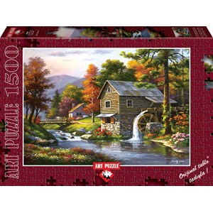 Art Puzzle (4640) - Dominic Davison: "Old Sutter's Mill" - 1500 piezas