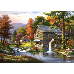 Art Puzzle (4640) - Dominic Davison: "Old Sutter's Mill" - 1500 piezas