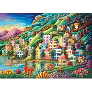 Art Puzzle (4641) - "Hidden Harbor" - 1500 piezas