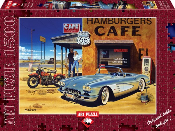 Art Puzzle (4642) - "Arizona Cafe" - 1500 piezas