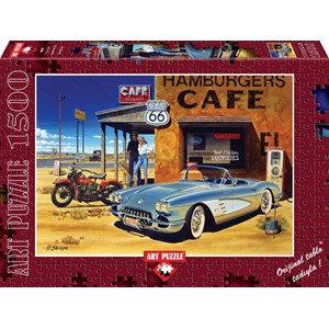Art Puzzle (4642) - "Arizona Cafe" - 1500 piezas