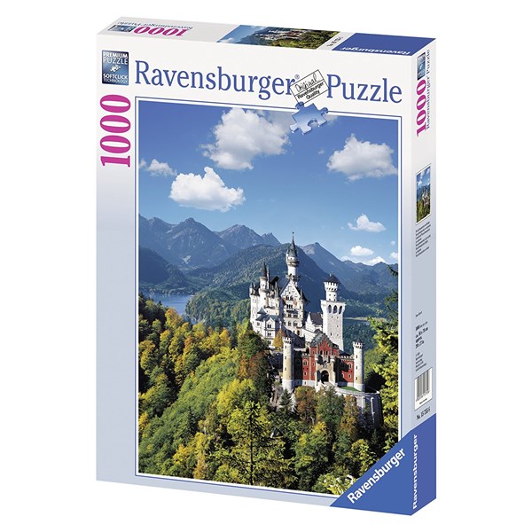 Ravensburger (15755) - "Neuschwanstein Castle in Autumn" - 1000 piezas