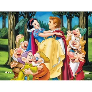 Ravensburger (12715) - "Snow White and her Prince" - 200 piezas