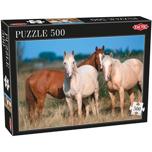 Tactic (53560) - "Horses" - 500 piezas