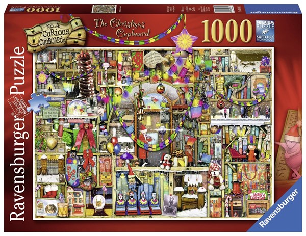 Ravensburger (19468) - Colin Thompson: "The Christmas Cupboard" - 1000 piezas