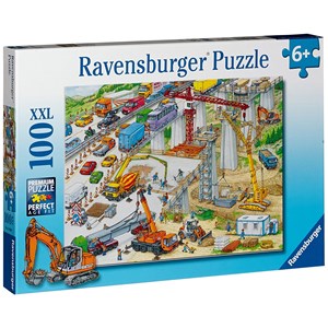 Ravensburger (10896) - "Huge Building Site" - 100 piezas