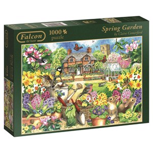 Falcon (11106) - Claire Comerford: "Spring Garden" - 1000 piezas