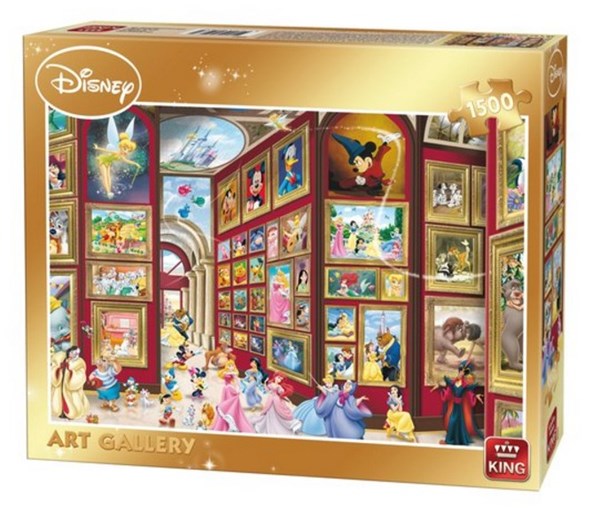King International (05263) - "Disney, Art Gallery" - 1500 piezas