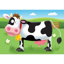 Ravensburger (07302) - "On the Farm" - 2 3 4 5 piezas