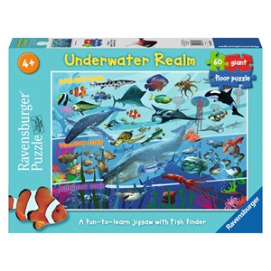 Ravensburger (07347) - "Underwater Realm" - 60 piezas