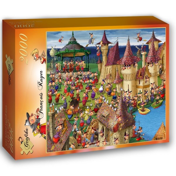 Grafika (01452) - François Ruyer: "Witches" - 2000 piezas