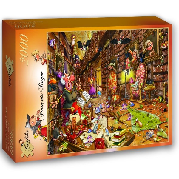 Grafika (01454) - François Ruyer: "Witch" - 2000 piezas