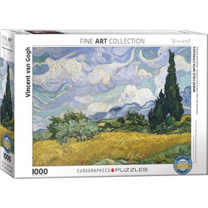 Eurographics (6000-5307) - Vincent van Gogh: "Wheat Field with Cypresses" - 1000 piezas