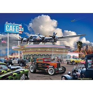 MasterPieces (71735) - Larry Grossman: "Bomber Command Café" - 1000 piezas