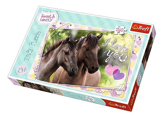 Trefl (13213) - "I Love You" - 260 piezas