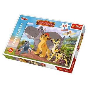 Trefl (14240) - "Disney Lion Guard" - 24 piezas