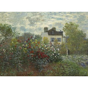 Grafika (01542) - Claude Monet: "The Artist's Garden in Argenteuil, 1873" - 2000 piezas