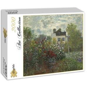 Grafika (01542) - Claude Monet: "The Artist's Garden in Argenteuil, 1873" - 2000 piezas