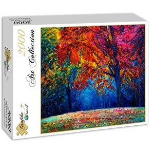 Grafika (01545) - "Autumn Forest" - 2000 piezas