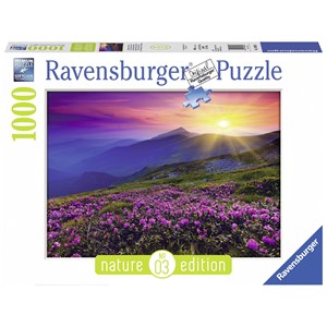 Ravensburger (19608) - "Sunrise, Mountain Meadow" - 1000 piezas