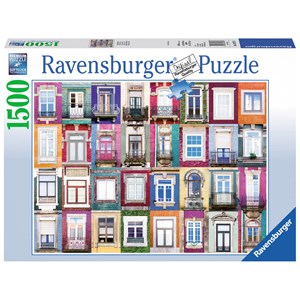 Ravensburger (16217) - "Portuguese Windows" - 1500 piezas