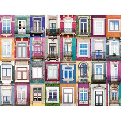 Ravensburger (16217) - "Portuguese Windows" - 1500 piezas