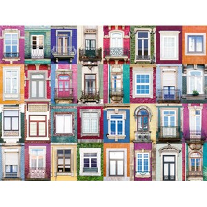 Ravensburger (16217) - "Portuguese Windows" - 1500 piezas