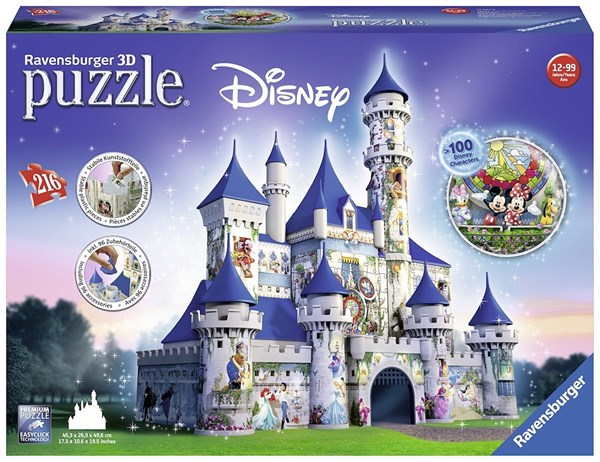 Ravensburger (12587) - "Disney Castle" - 216 piezas