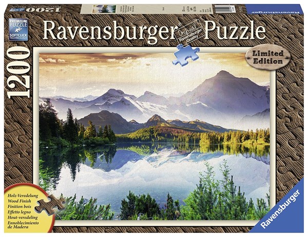Ravensburger (19901) - "Sunny Mountain Landscape" - 1200 piezas