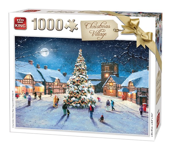 King International (05610) - "Christmas Village" - 1000 piezas