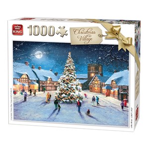 King International (05610) - "Christmas Village" - 1000 piezas