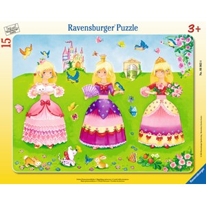 Ravensburger (06063) - "3 Pretty Princesses" - 15 piezas