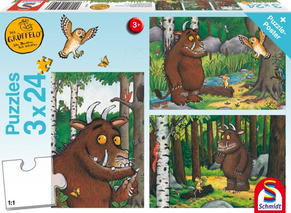 Schmidt Spiele (56210) - "My friend Grüffelo" - 1000 piezas