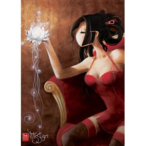 Nathan (87546) - Misstigri: "The Lotus" - 1000 piezas