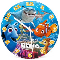 Clementoni (23022) - "Puzzle Clock, Nemo and Dory" - 96 piezas