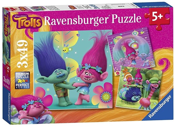Ravensburger (09364) - "Trolls" - 49 piezas